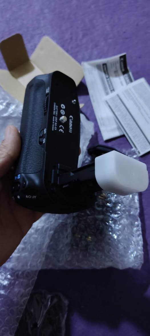 گريب باتري كانون اصلي التوافق 60D


**إذا كنت صاحب هذا الإعلان وتريد حذفه لأي سبب، رجاءا أرسل رسالة إلى الدعم الفني**