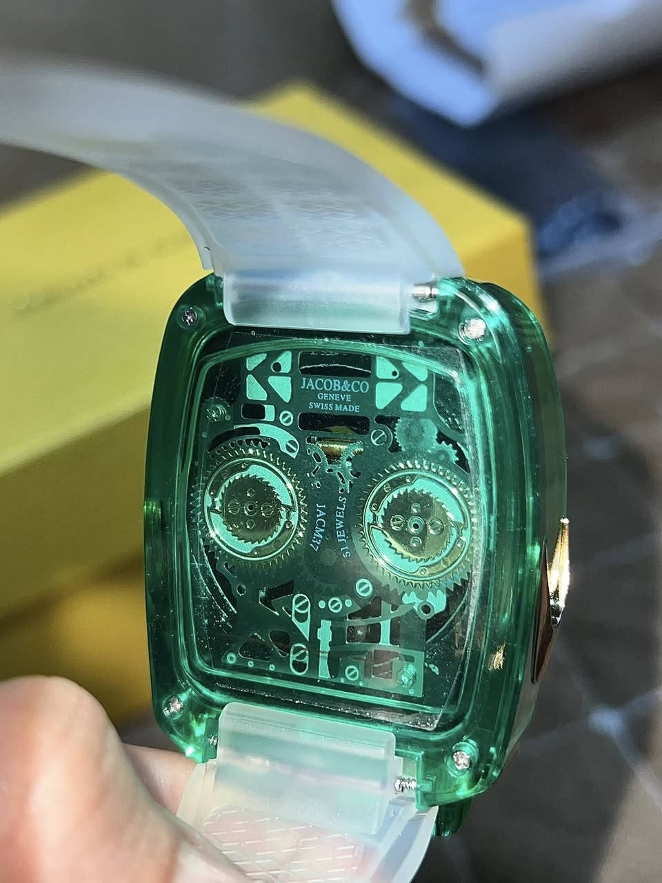 ⭕️اخوان بيع سريع محتاج فلوس وابيعه 125 الف توصيل مجاني
جايكوب بوكاتي سوبر ماستر كوالتي كلش عالي
⭕️شرط ياباني 
⭕️بوكس صاج اصلي هديه

اول تــ𝑑𝑜𝑛𝑒ــم ياخذ بوكس صاج اصلي هديه 
✅***********
