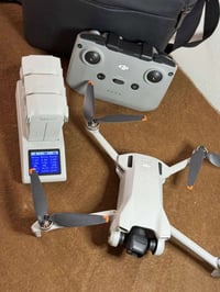 مراوس🔴 ب3 برو جوستك شاشه!  درون dji mini 3 .كومبو  نظافة 99% شغلي بيهة...