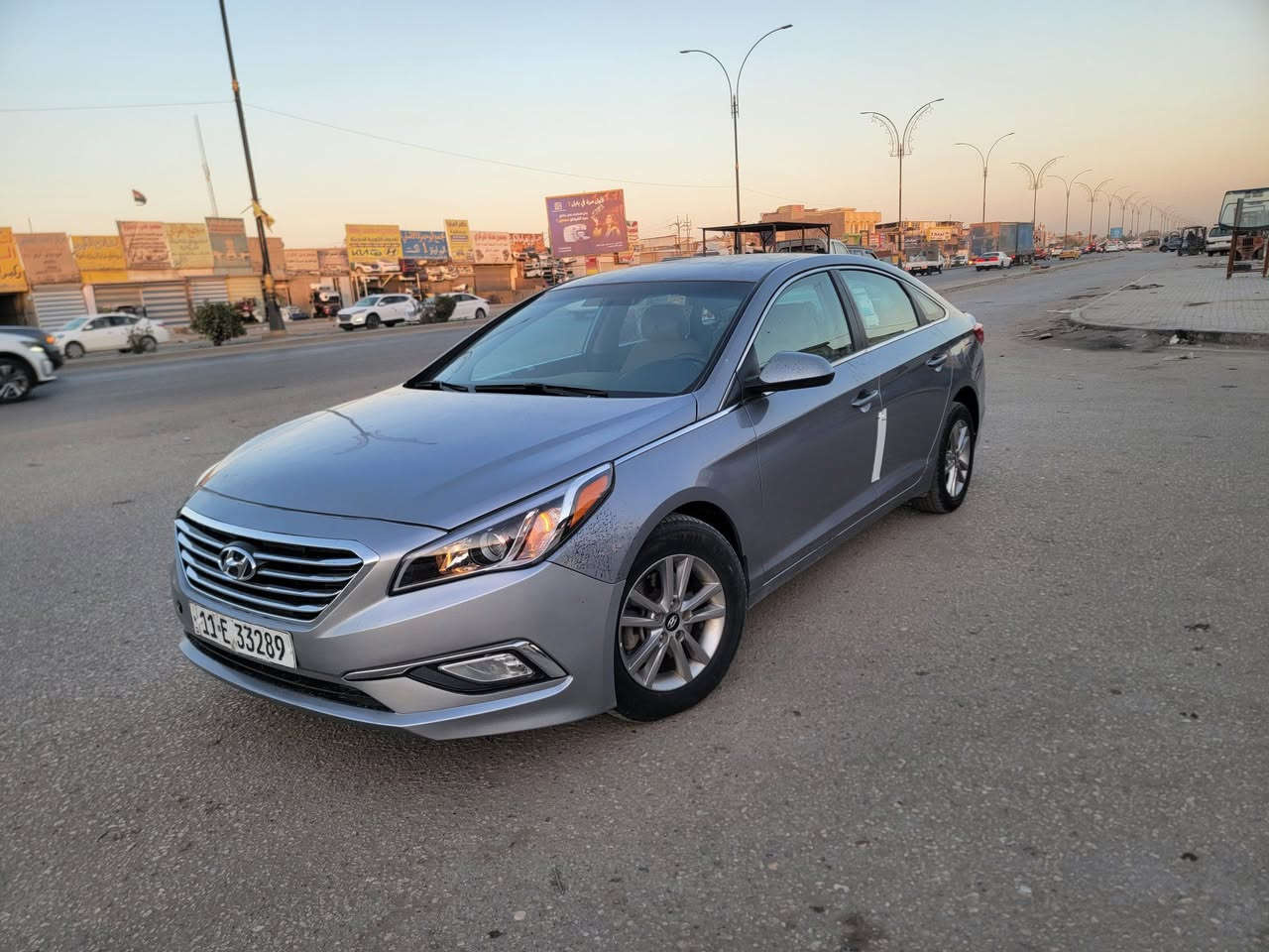 السلام عليكم  سوناته موديل 16 وارد امريكي  مكينه 2400  رقم بغداد انكليزي تحويل مباشر بسمك بيه صبغ بابين وجاملغ بالعافيه الياخذه مكان السياره بالحله السعر 99 ورقه سعرها مجاله كلش بصيط   
بيع او مراوس بتكسي  
***********
