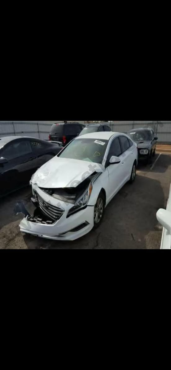 سوناتا ٢٠١٧
محرك ٢٤٠٠ ما مفتوح
الحادث كما موضح بل صور
بيهه الجاملغ اليمنى والبنيد بدون لا لغد ولا شاصي 
وبيهه رشات مال تكشير شوية بل قمارة وبين البابتين جهة اليمنى
موصفاتهه معروفة 
رادارات تحكمات ستيرن شاشة جبيرة 
كامرا دوارة 
معروضة 
ب١٠٧ وبيهه مجال 
السيارة باسمي 
***********
