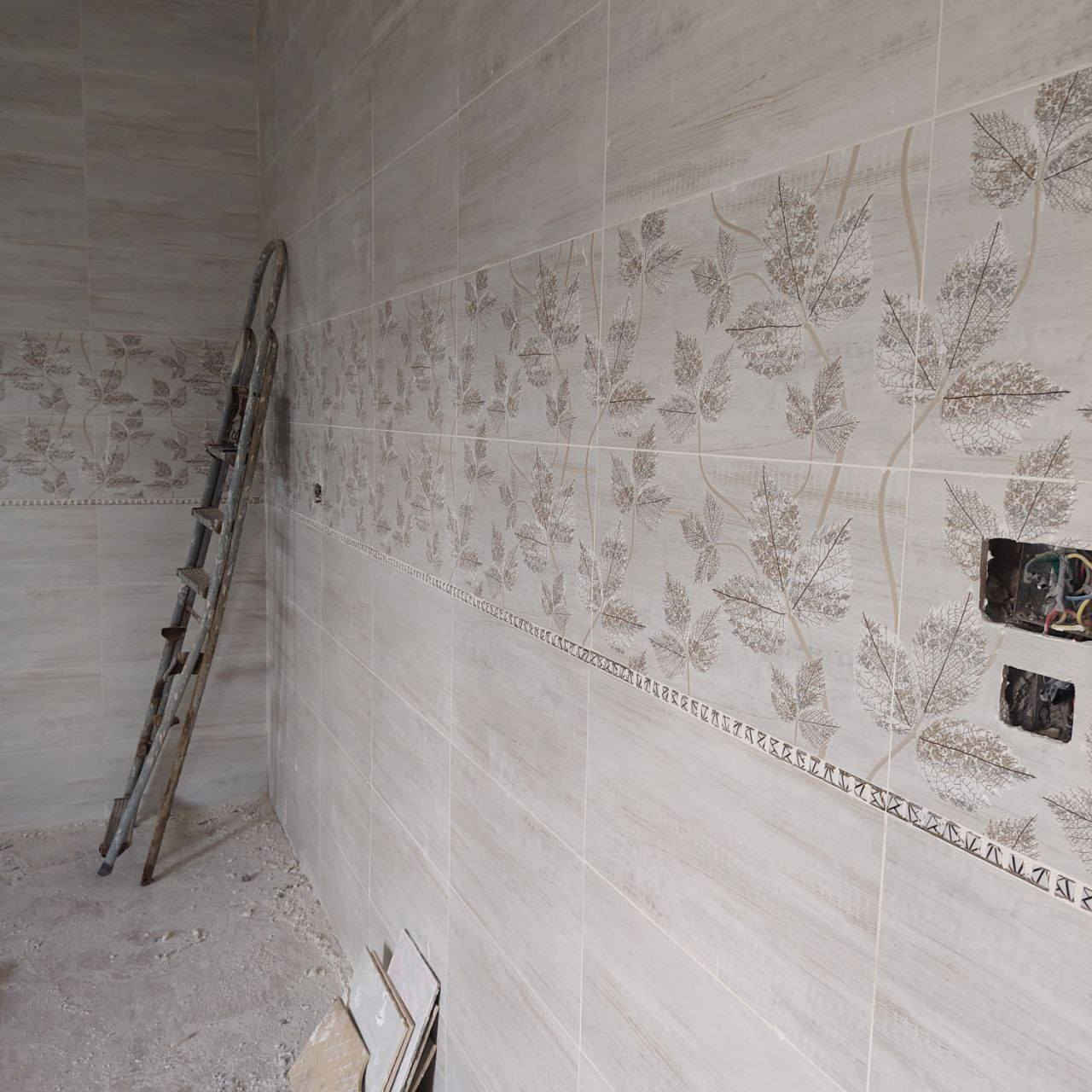 خلفة سيراميك
#خلفة_سيراميك  شغل درجة اولى ونضيف على الليز والگبان شغل هزاز لوح ،  جداري ، ارضي ، درج بايات مرمر ،كاشي في السماوة ***********
