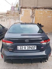 كورلا  2023 لون اسمنتي وارد امريكي حادثها  موضح بالصور  ترقيم جديد  با...