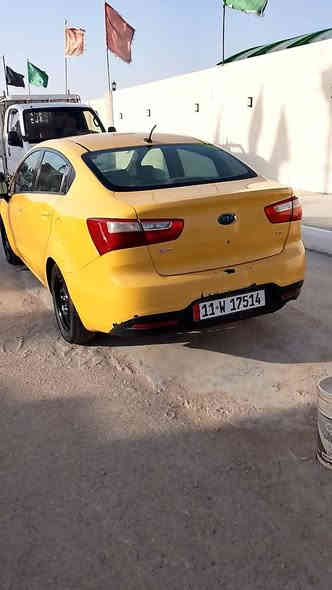 كيه ريو موديل 13 ضربتها جاملغ مكينه جديده تخم تاير جديد تبريد بس صدرها نص عمر سعره 78 بيه مجال مكان بغداد ***********
