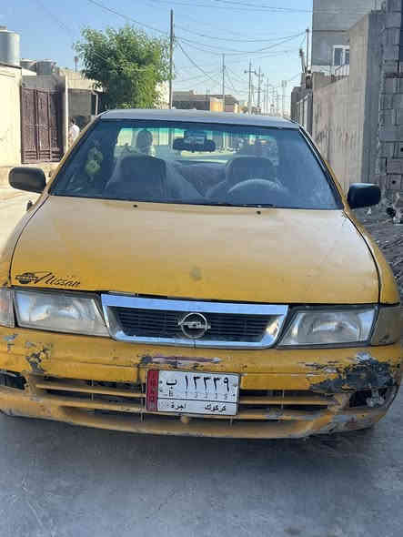 سلام عليكم نيسان سني للبيع  كير اوتو ماتيك سنويه عضو معاج سياره دفتر بانزين بيها كير شرط محرك بي صرف بخار كهربائيات كلها شغاله جاهزا السعر 26وبيها مجال رقم الهاتف *********** وبي وتساب
