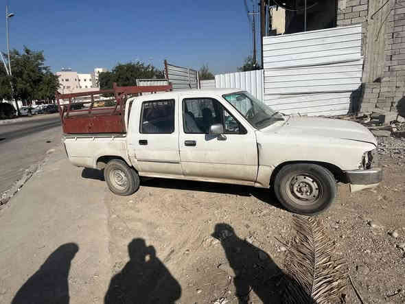 بيك اب تويوتا للبيع
موديل1990
مصبوغه عام اربع بواب جدد همه والغلافات مالهم دشمه جديده معمره عل شاصي
وكاله عامه مطلقه ام الباركود قبل اقل من اسبوع طلعت مستعجل عل بيع 
للاستفسار التصال على الرقم
***********
***********
