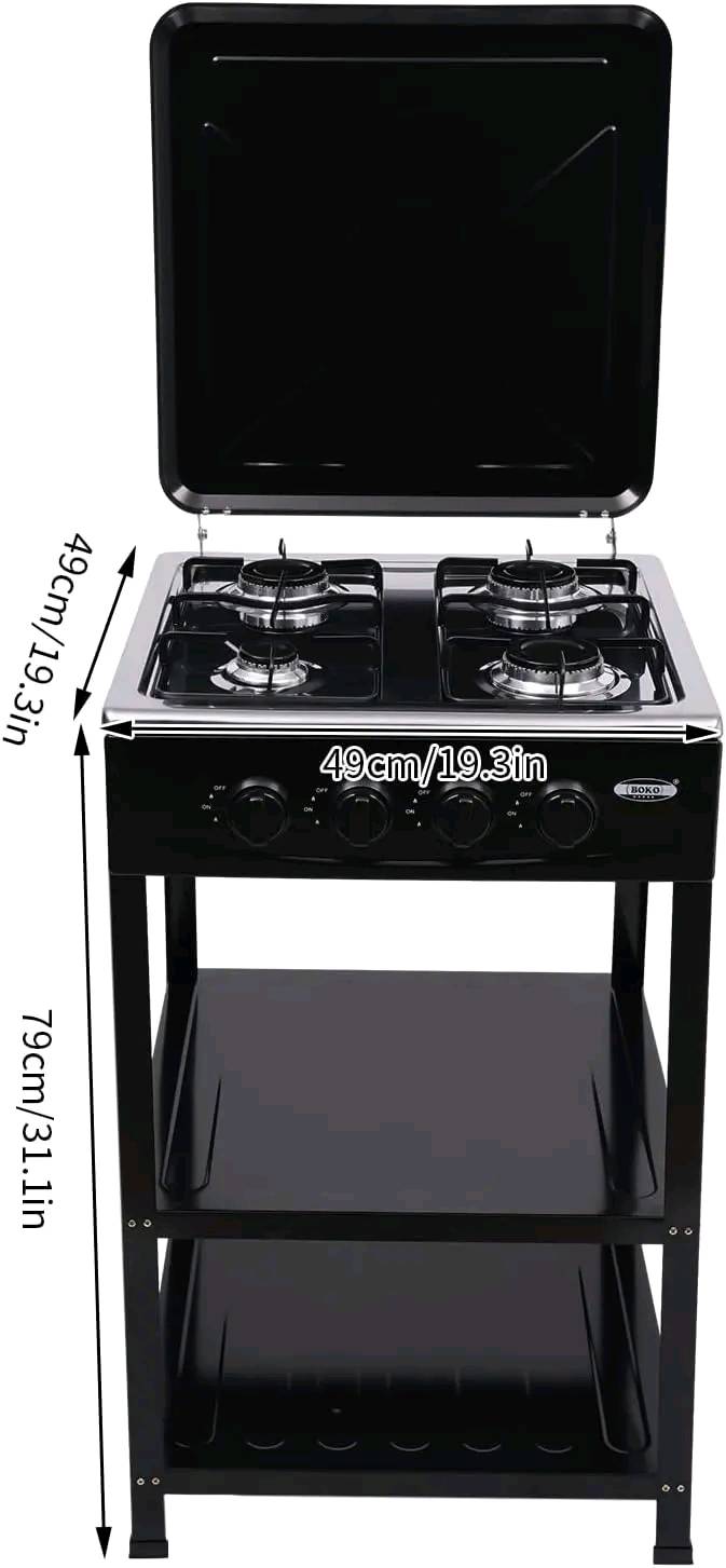 طبّاخ غازي  Cook Maker– ستاند حر (Free Standing)
اختيار عملي للمطبخ والرحلات والاستخدام اليومي 👌
🔹 4 عيون غاز قوية توزيع حرارة متوازن للطبخ السريع
🔹 إشعال يدوي بسيط وعملي
🔹 سطح حديد متين مطلي بطلاء مقاوم لدرجات الحرارة العالية
🔹 غطاء علوي حديد يحمي العيون ويحافظ على النظافة
🔹 ستاند ثابت مع رفّين سفليين لترتيب القناني والأواني
🔹 مفاتيح تحكم أمامية سهلة الاستخدام
🔹 تصميم عملي موفّر للمساحة مناسب للمطابخ الصغيرة والكبيرة
🔹 جودة عالية جدا واعتمادية بالاستخدام الطويل
✅ مناسب للبيت، السطوح، الرحلات، والمطابخ الخارجية
🔥 أداء قوي وشكل أنيق وسعر اقتصادي