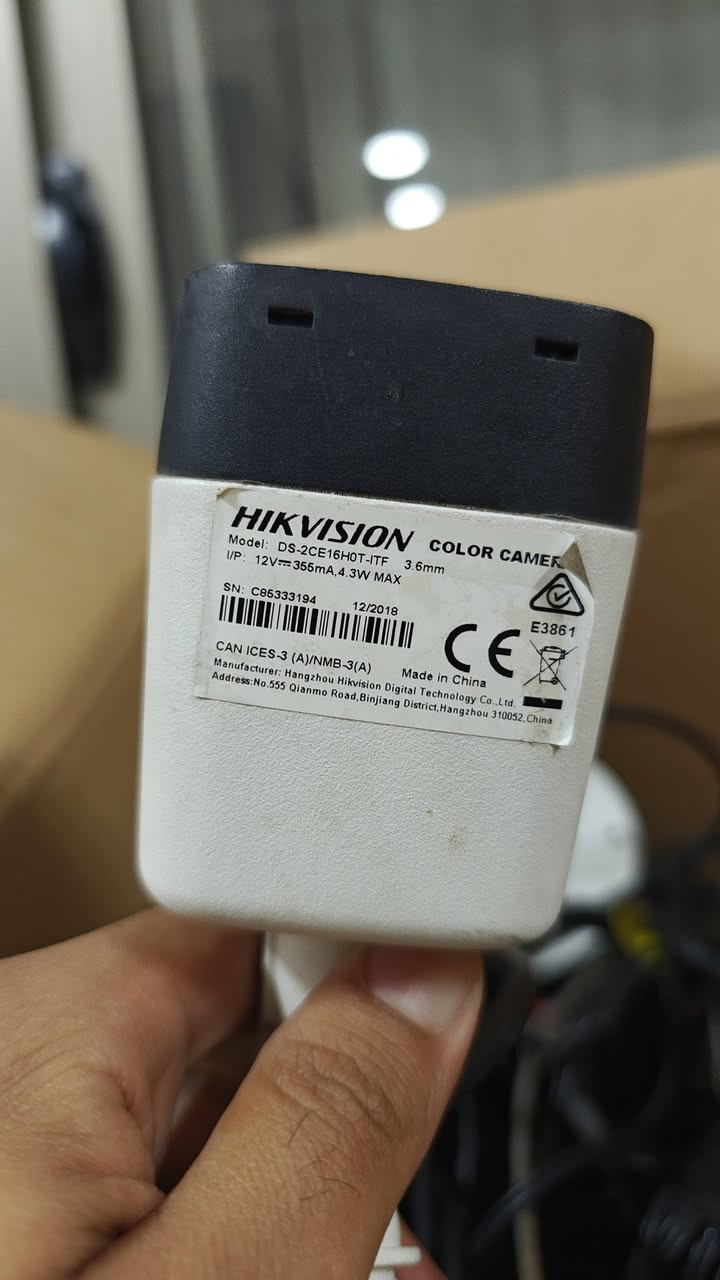 السلام عليكم
كامرات مراقبة نوع هيكڤشن dvr اربعة كامرات ويا كامرتين 2m ووحدة كامراة تجسس متحركة ملونات ويجي وياهن هارد نص تير اصلي تايلندي  مكاني بغداد العامرية وموجود توصيل
***********
