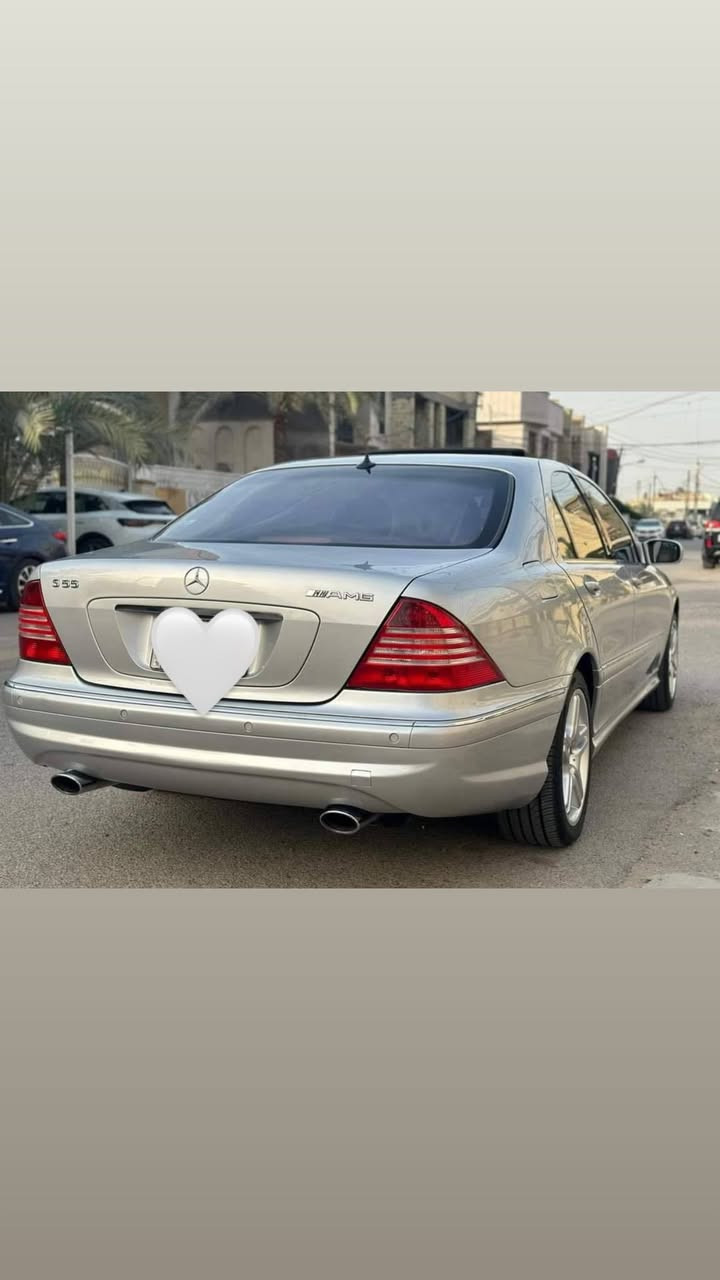 السلام عليكم
للبيع مارسيدس غواصه 
موديل 2001
S55amg
ماشيه 204الف كيلو حقيقي
رقم بغداد 
مكان السياره بغداد 
لاستفسار ***********
