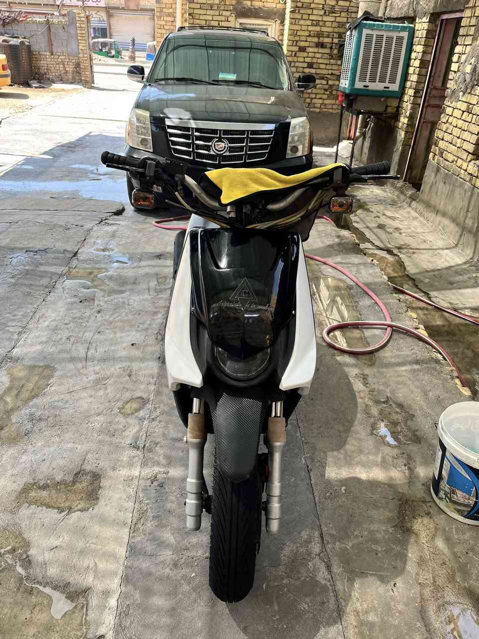 دراجه سكنس  للبيع دراجه كفاله عامه نضافه مثل ما موضح بصور عليه تزويد خارجي دراجه رنبه ***********
