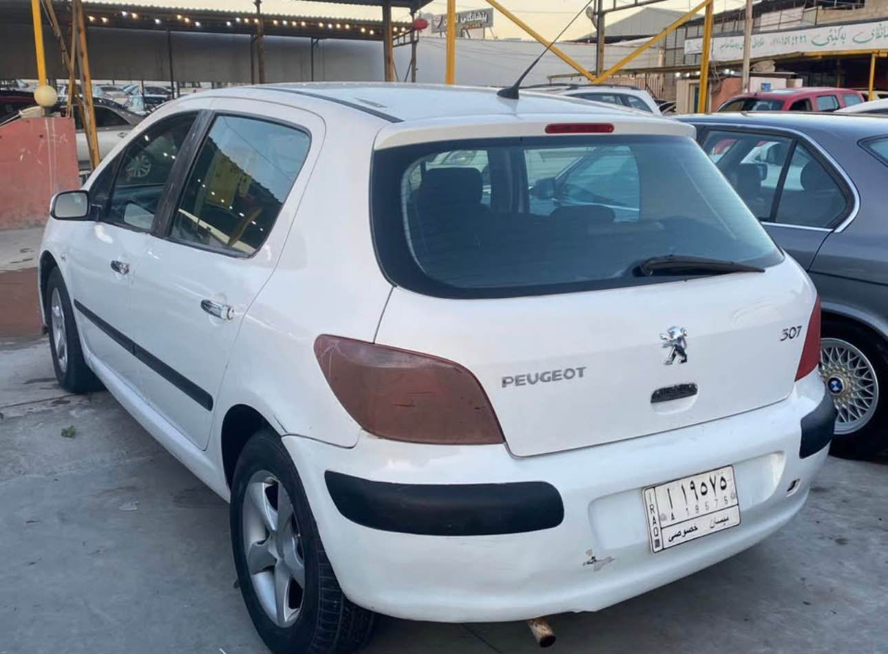 بیجۆ 307 
مۆدیل 2004 
گێڕو مەکینەو تەبریت بەشەرت
سەنەوی بەناوی خۆمانەوەیە بەشەرتی
تەحویل و وەکالەت
38$
***********
*********** السليمانية, العراق
