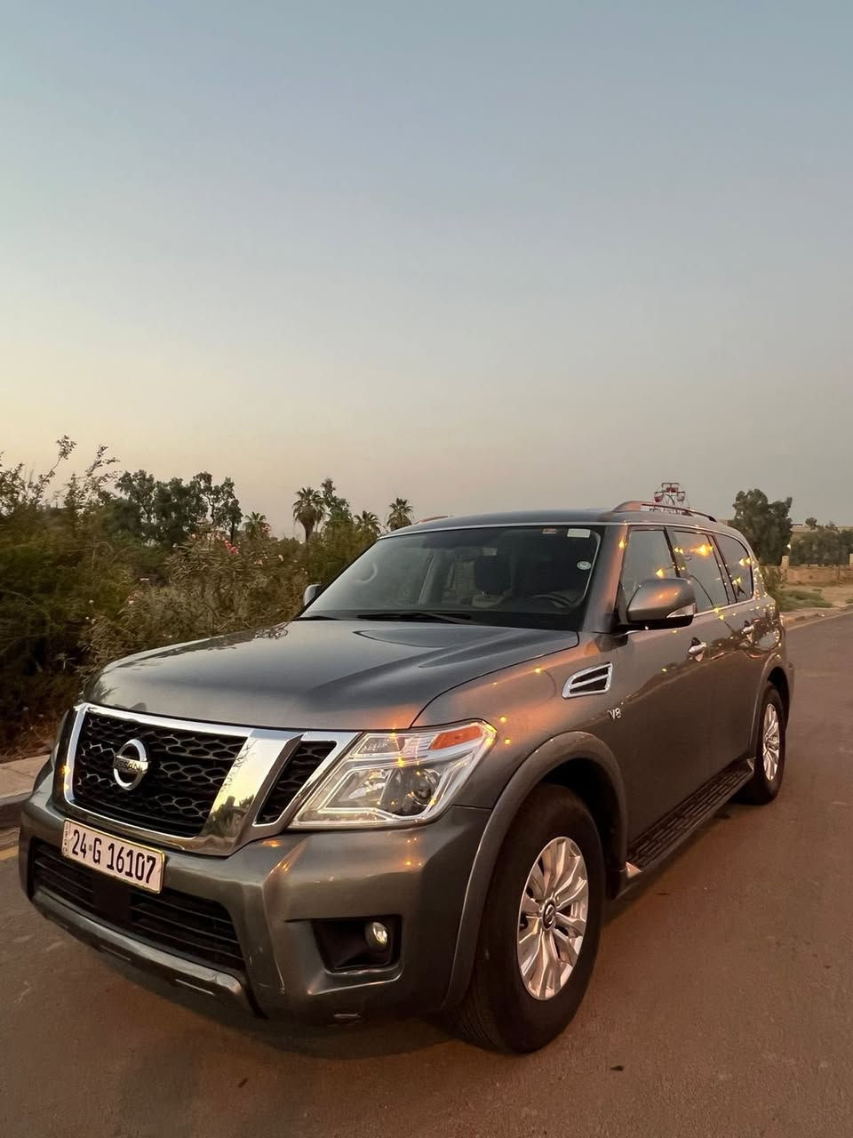 السلام عليكم (متاح نيسان ارماده )2020 حجم المحرك (V8_5.6L)المرغوب
ماشيه 115ميل حقيقي 
🔵السياره باسمي 
🔵رقم دهوك الدولي 
🔽الموصفات 
🔵(بصمة ابواب_بصمة تشغيل_حساسات امامي_حساسات جانبي_حساسات خلفي _كاميرا امامي _كاميرا خلفي _كشنات جلد لون بيجي_كشنات تدفة _كشنات تبريد_تحكم استيرن _مراء شفط كهربائي _صندوق شفط كهربائي_تبريد مركزي)
🔵لايتات (LED)عدسة زينون بلادي 
وبيها بعد مواصفات اهواي 
🔵ومحرك وكير شرط ما مفتوح 
🔵سياره داخل وخارج جديد علئ وضع شركة 
🔵سياره حيل نضيفه 
🔵السنوية شرط التحويل والغرامه 
🔴سياره فقط بيها باب النفر مبدل بل خارج شركة 
🔴وبيهاا رش خفيف بل جاملغ امامي 
                           سياره مكانها (الموصل) 
                              والسعر( 230$)وبيهاا مجال قليل 
     للتواصل واتساب 
***********.
