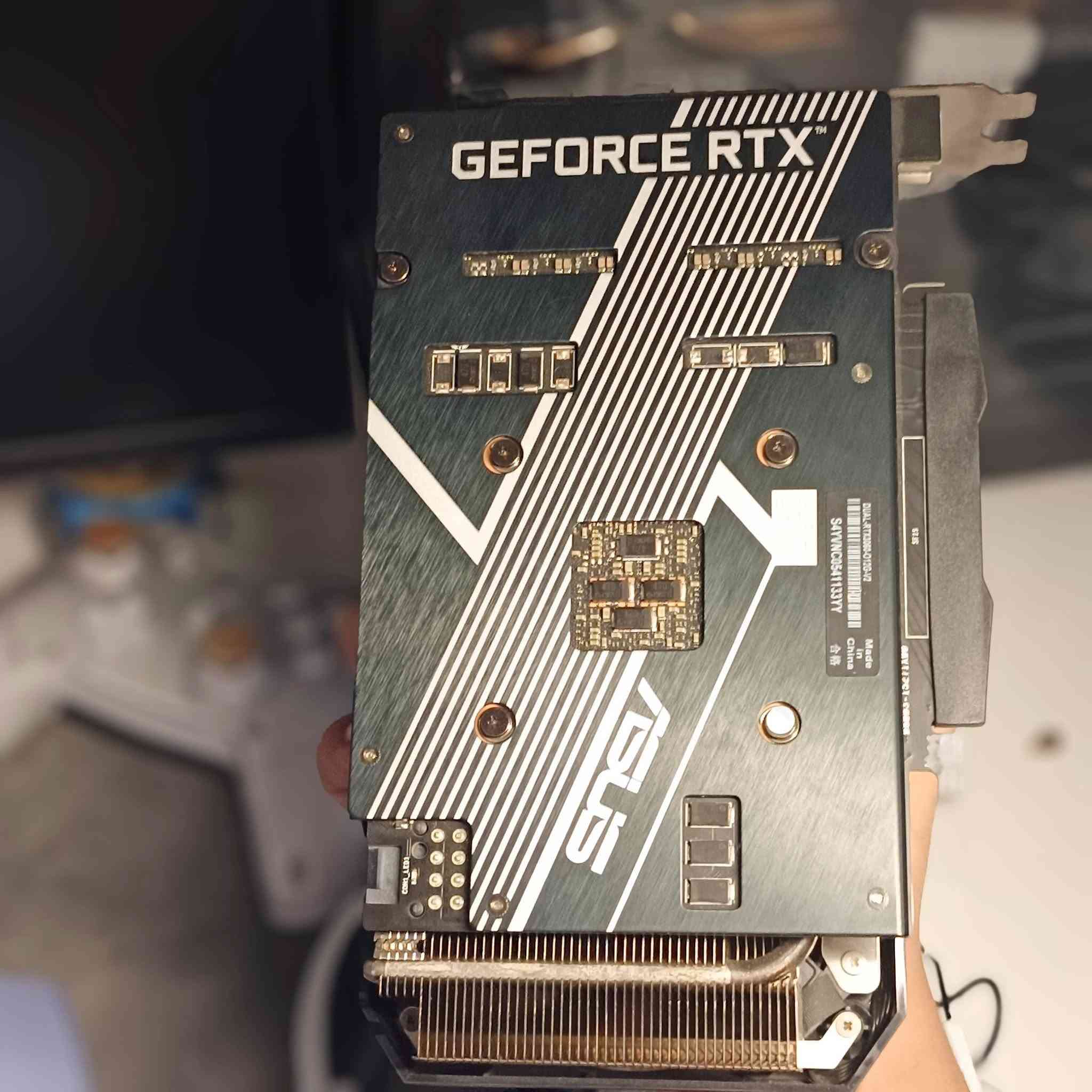 ASUS Dual GeForce RTX™ 3060 12GB GDDR6
الكرت استخدام شخصي قليل جداً استخدام بسيط من يوم الي اشتريته ومهتم بي لأن من المفضلات الي عندي
الي يحب يشتري أو اي استفسار التواصل على الواتساب فقط
***********
