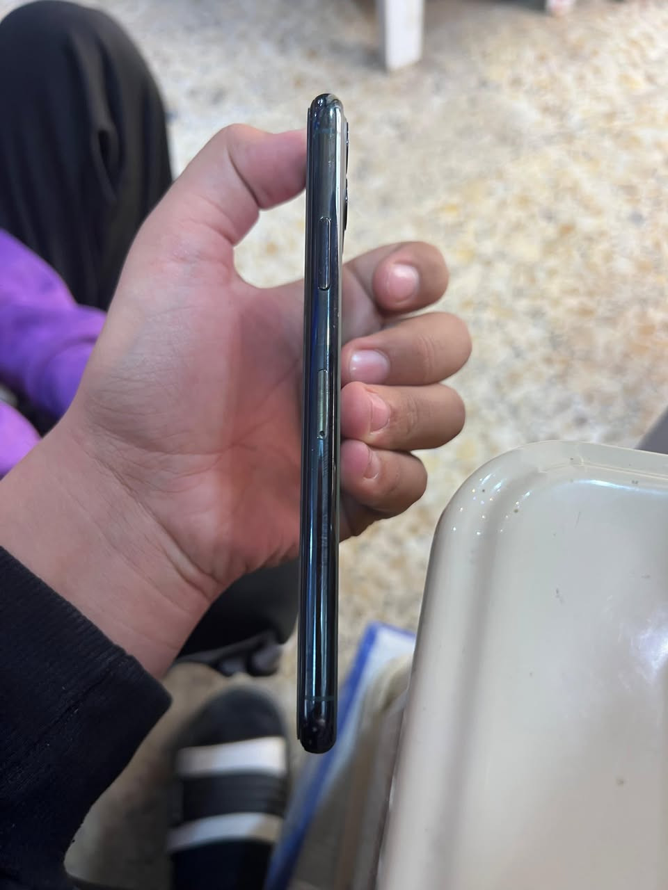 ايفون 11 pro max

ذ256

بطارية 89

مبدل شاشة فقط شاشة اصلية 

الجهاز نضيف 

مكاني الشعب 

***********

سعرة 275 قفل
