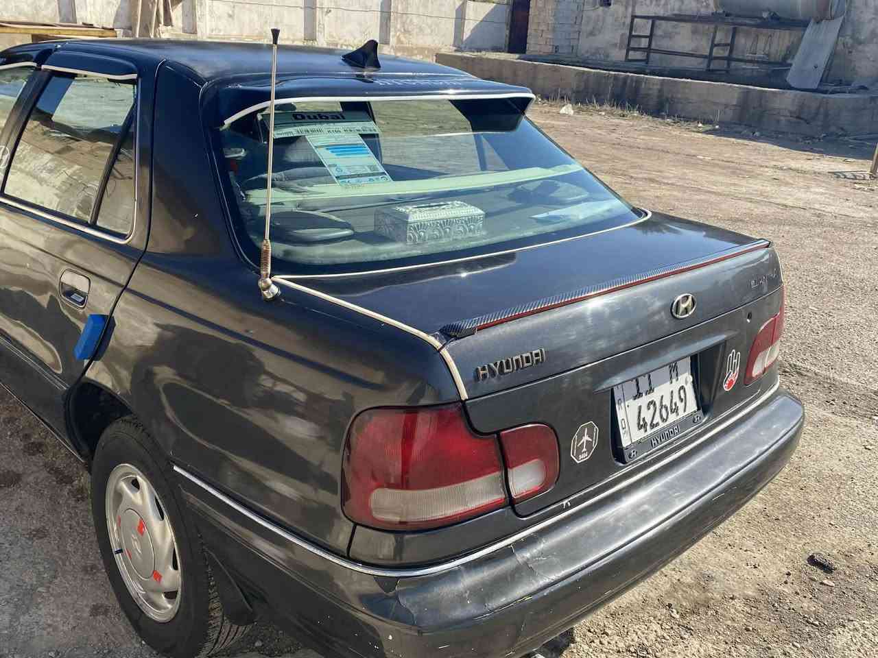 سلام عليكم الانترا اللبيع موديل 94رقم بغداد انكليزي ابسمنة صبغ حزام بدون اي ضربة فريم ممات بلاديات بدون قطرت لحيم تبريد شغال وتدفئة نار تخم تاير جديد ويل كب بلادي السعر 36 وبي مجال ***********
