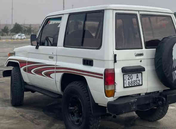 ئۆتۆمبێل: لاندکروزر مودیل 1989

گێڕ و مەکینە بە شەرت
چوار تایەی تازەی لە ژێرە

ســــعر $ یەک کۆمێنـت بکە راســـتەوخۆ بــۆ دێـــت🟢

سبوغ عامە بۆ جوانی
گێڕ و مەکینە بیلادییە 
کارەبایی بە شەرت
ژینگە  و هەزە و سەنەوی نوێیە 
کارتی بەنزینی هەیە 

ژمارەی خاوەن سەیارە👈: ***********
