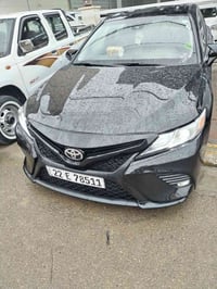 كامري SE بلاك اديشن • حادث بنيد • رقم اربيل