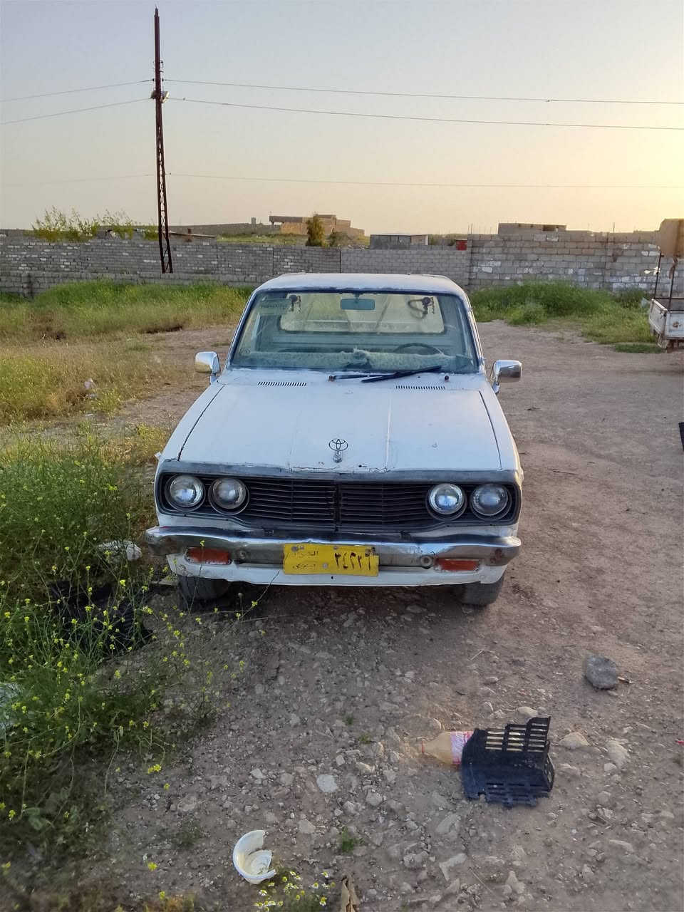 السلام عليكم بيكم للبيع موديل 77 رقم نينوى اصفر شرعي من الحمدانية محرك گير اكسل شاصي شرط سعر 12ورقة بيه مجال مستعجل على البيع .تواصل. ***********
