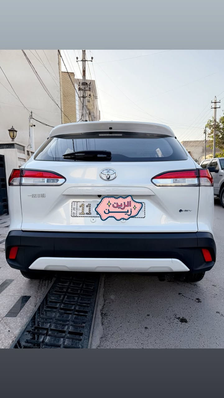 السلام عليكم 
كورلا كروز هايبرد 2025 
مكفوله كفاله عامه 
ماشيه 1000 كم (بحالة الزيرو)
محرك 2000
كشنات مخمل 
فتحة سقف 
بصمه تشغيل بصمه ابواب 
كامرة خلفيه
قطعتين تبريد
بلوجكترات بلاد
حمالات سقف 
رقم بغداد باسمي 
مكاني بغداد الجادرية 
للاستفسار 
***********
