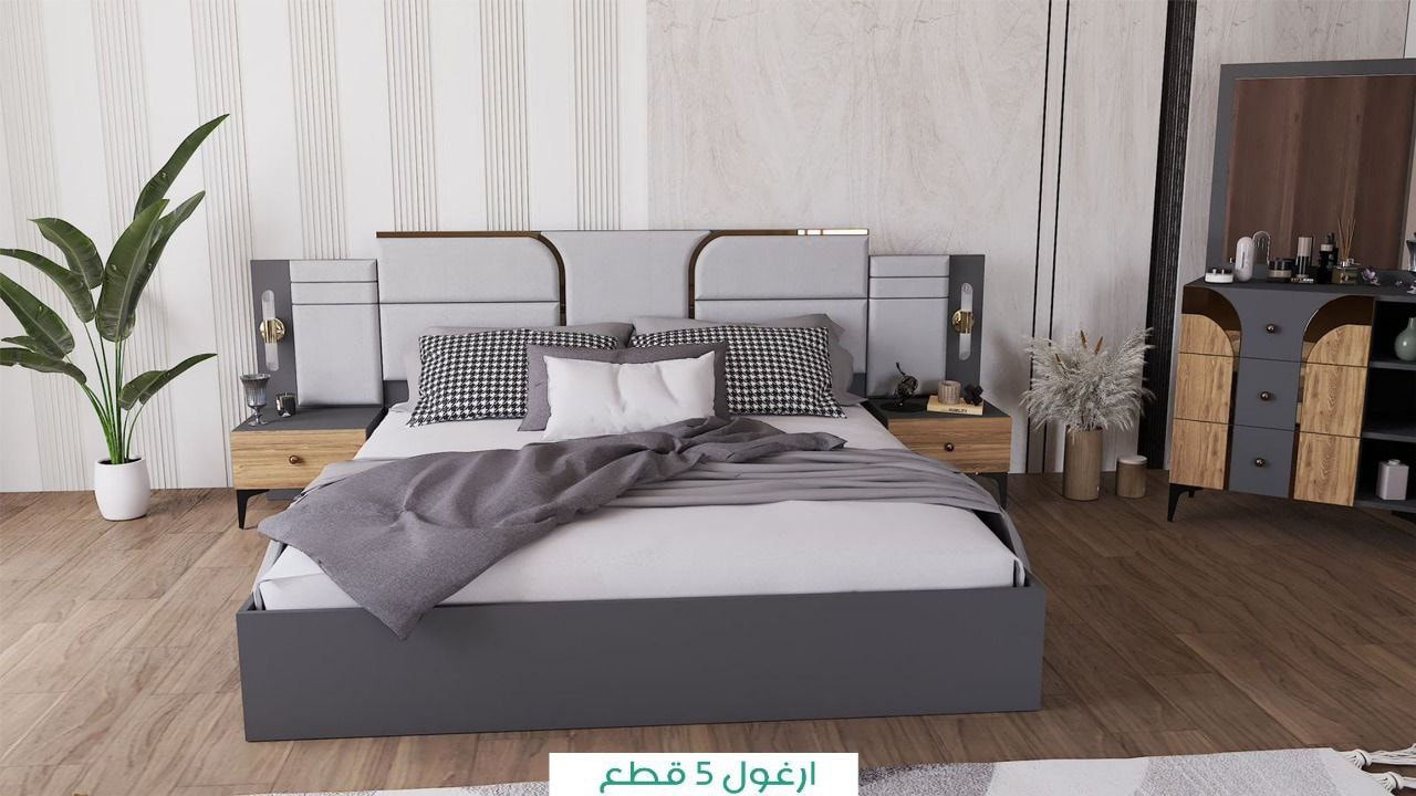 وصول غرفة نوم ارغول رصاصي ابواب 5 قطع  معمل *اصلي* درجة اولى  ⚜️

نفس الصورة بالضبط 🤩
سرير سيباية حديد 🦾
سكك ثلاث مراحل
نرماده هايدروليك
قياس الكنتور 220سم✅
سرير 180*200سم✅
كومدي عدد2.قياس 45سم✅
ميز تواليت... قياس 80سم✅

🛑المعمل الأصلي🛑لا نتعامل بالتقليد⚜️

السعر 600 الف 

شد ونقل 
- بغداد مجاناآ
- ⁠اطراف 20 الف 
- ⁠محافظات 75 الف


**إذا كنت صاحب هذا الإعلان وتريد حذفه لأي سبب، رجاءا أرسل رسالة إلى الدعم الفني**