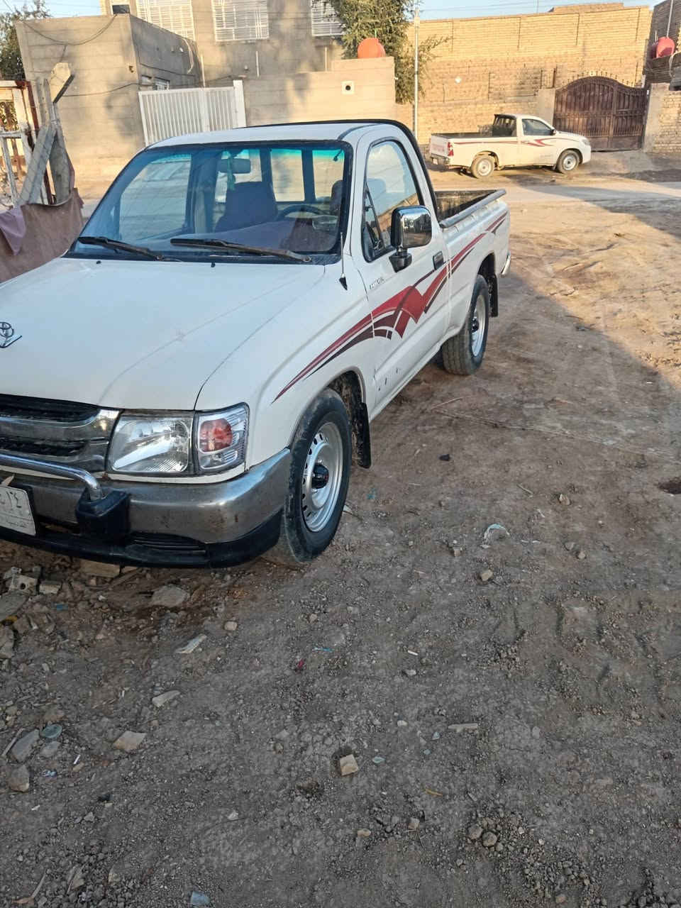 السلام عليكم
للبيع هايلوكس موديل 2005 رقم قادسيه تحويل مباشر
بيه صبغ بالقماره محرك كير شاصي مكفولات كهربائيات شغاله حداديه جديده تايرات فوك النص
استيرن باور محرك حاويه السعر 78
اي استفسار اتصل وتدلل *********** مكاني الديوانية قضاء عفك
