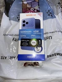 للبيع.  تگنو سبارك 40 جديد  بعده مامفتوح  ذاكره 256 السعر ٢٠٠ بي مجال ...