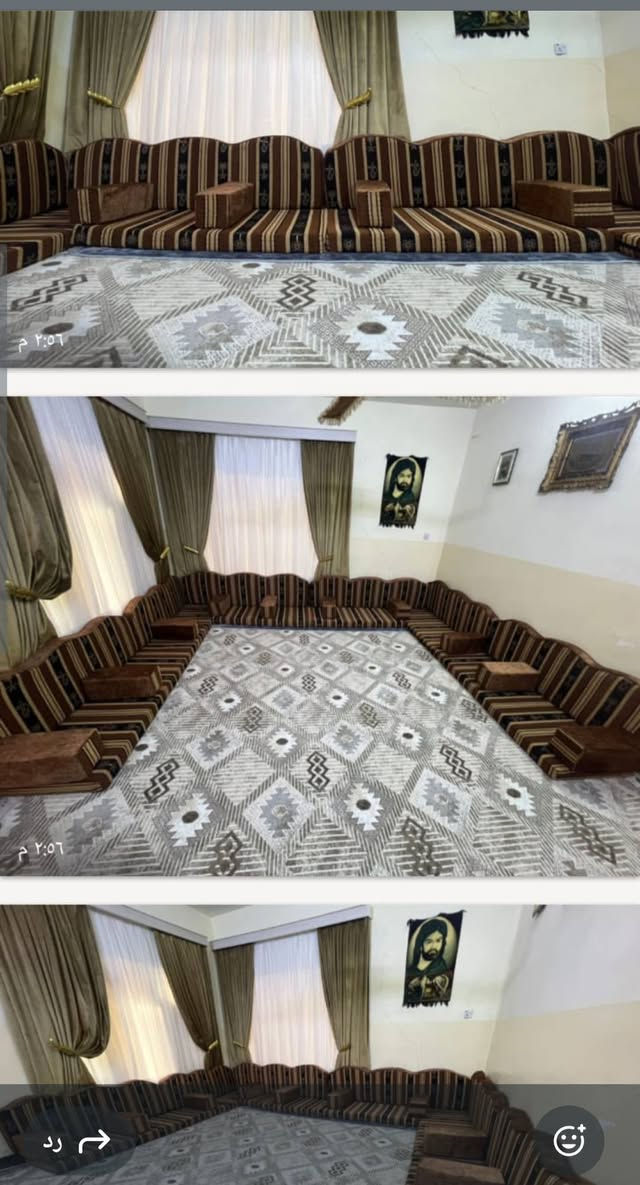 اكعده عربية للبيع جديد مابي اي عيب ونظيف 10 متر و زياده اشويا سعره 475 الف مكاني حي الوسطي رقم ***********
