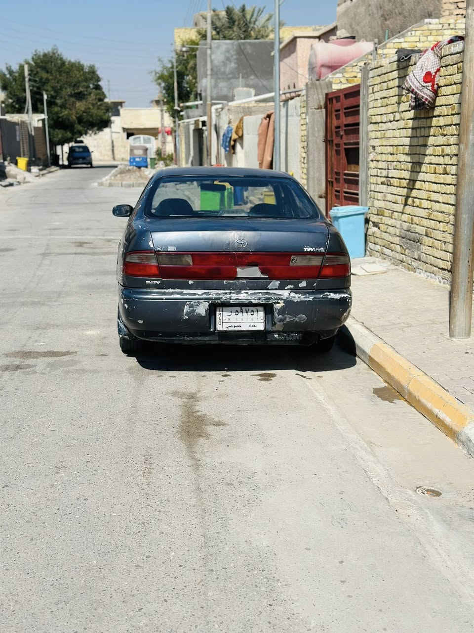 سلام عليكم عرونه للبيع مديل 97 سياره كامله من كلشي كهربايت شقاله  كير ومكينه مكفول مكينته ام الجف رقم بغداد سنويه ماصاقطه مكاني واسط نعمانيه السعر (45) وبيه مجال للستفسار ***********
