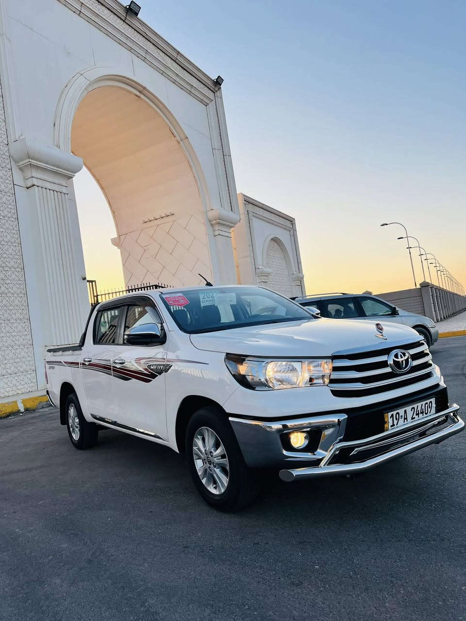 السلام عليكم
تويوتا هايلوكس 2022
ساز فول مكفوله كفاله عامه 
ماشيه 48 لف 
رقم كربلاء وبسمي.  
مكاني كربلاء 
***********
