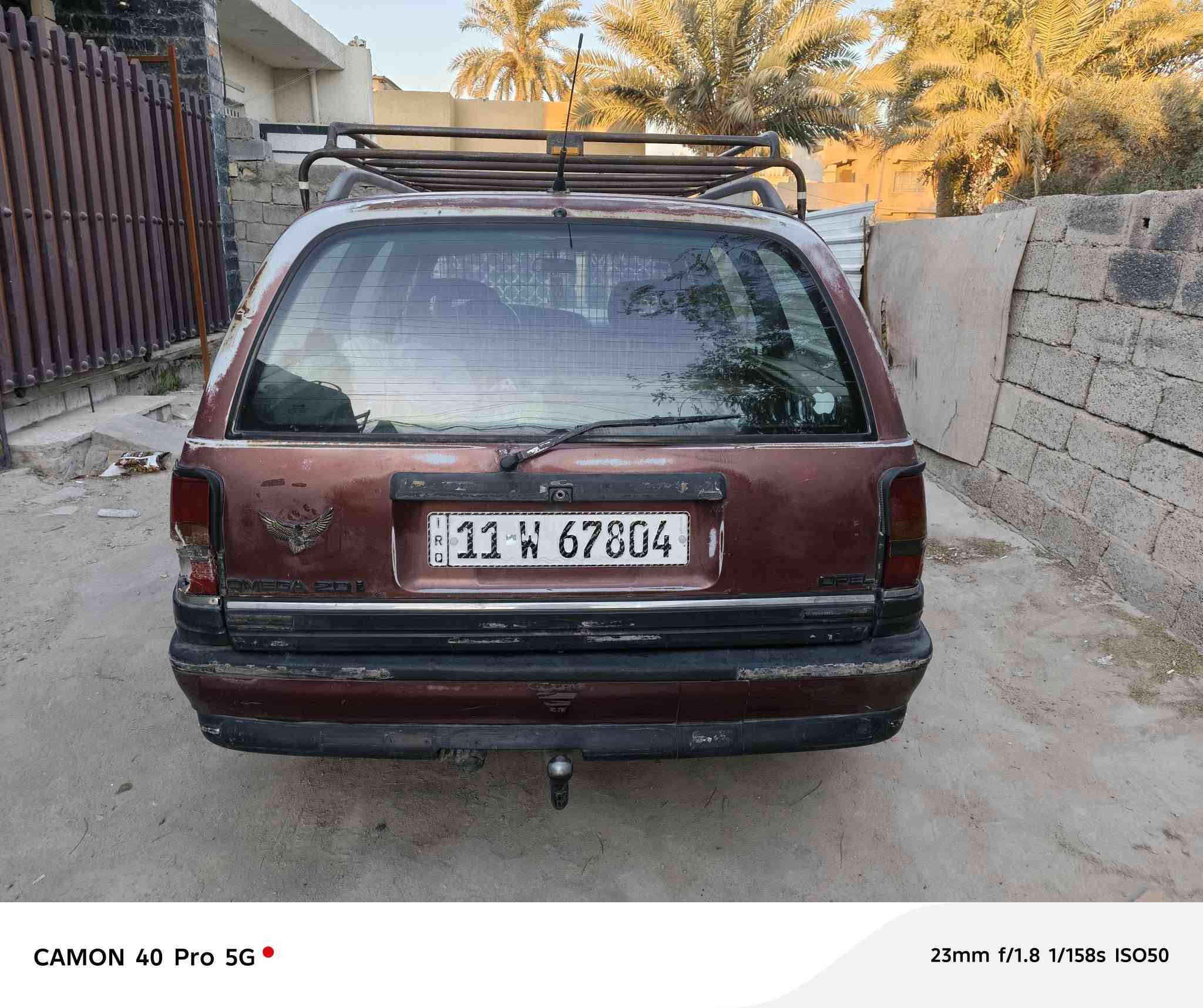 ‏السلام عليكم ورحمه الله وبركاته
‏اوبل اوميكا اوربي
 موديل 91 
رقم بغداد دولي
 محرك 2000 
كير عادي
‏تحويل مباشر سنوية الى 2030 
‏السيارة بلادية مكفولة من الصبغ والمعجون والضربة والزنجار السعر 27
‏العنوان بغداد 
‏رقم تلفون ***********
