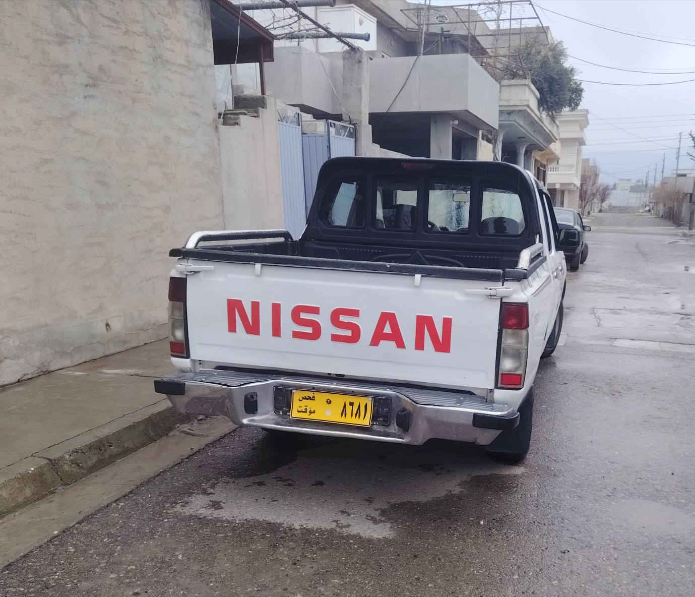 پیکاب نیسان بۆفرۆشتن
مۆدیل 2006
موسو بڕاوە بەشەرت
گێڕو مەکینەی بەشەرت
هەموگیانی بەشەرت
مەنەفێستی ئەسڵی لە گەڵە 
چوار تایەی لۆکی لەژێرە
ماڵی دۆستە شوێن قەڵادزە 
قفڵی 68
*********** بشدار, السليمانية
