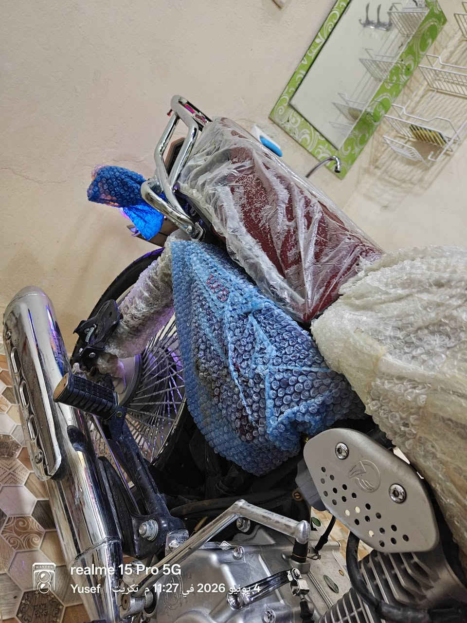 سلام عليكم دراجه للبيع تايكر سولينك 5كير باب اول  محرك 125c كير محرك كلها فوول نشاط يشلع الكاع كرهبايات كلها شقاله هندر واحد يشتقل    ما ماشي هواي صارله 10يوم من اخذته اخذته اول يوم العيد   ملاحضه 5نمر مو 4استفسار  *********** وبي واتساب
