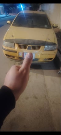 سمند 2009 دشبول اسود كير مكينه مكفولات تبريد شغال رقم بغداد ألماني الس...