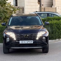 للبيع  لون نيلي السيارة  توسان موديل 2024  وارد امريكي رقم اربيل  ماشي...