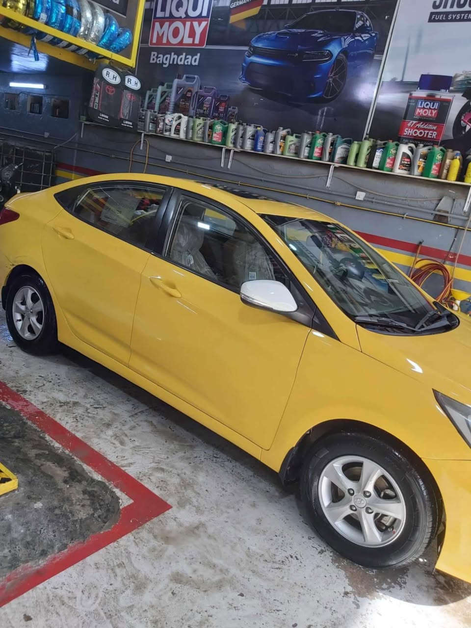 للبيع أو المراوس
سيارة هيونداي أكسنت تكسي خليجي
موديل 2012
المحرك 1600 دوش 
السيارة باسمي
تحويل ثاني يوم
رقم بغداد
بيها 3 قطع
السعر 80 أو مراوس بخصوصي
📞 ***********
