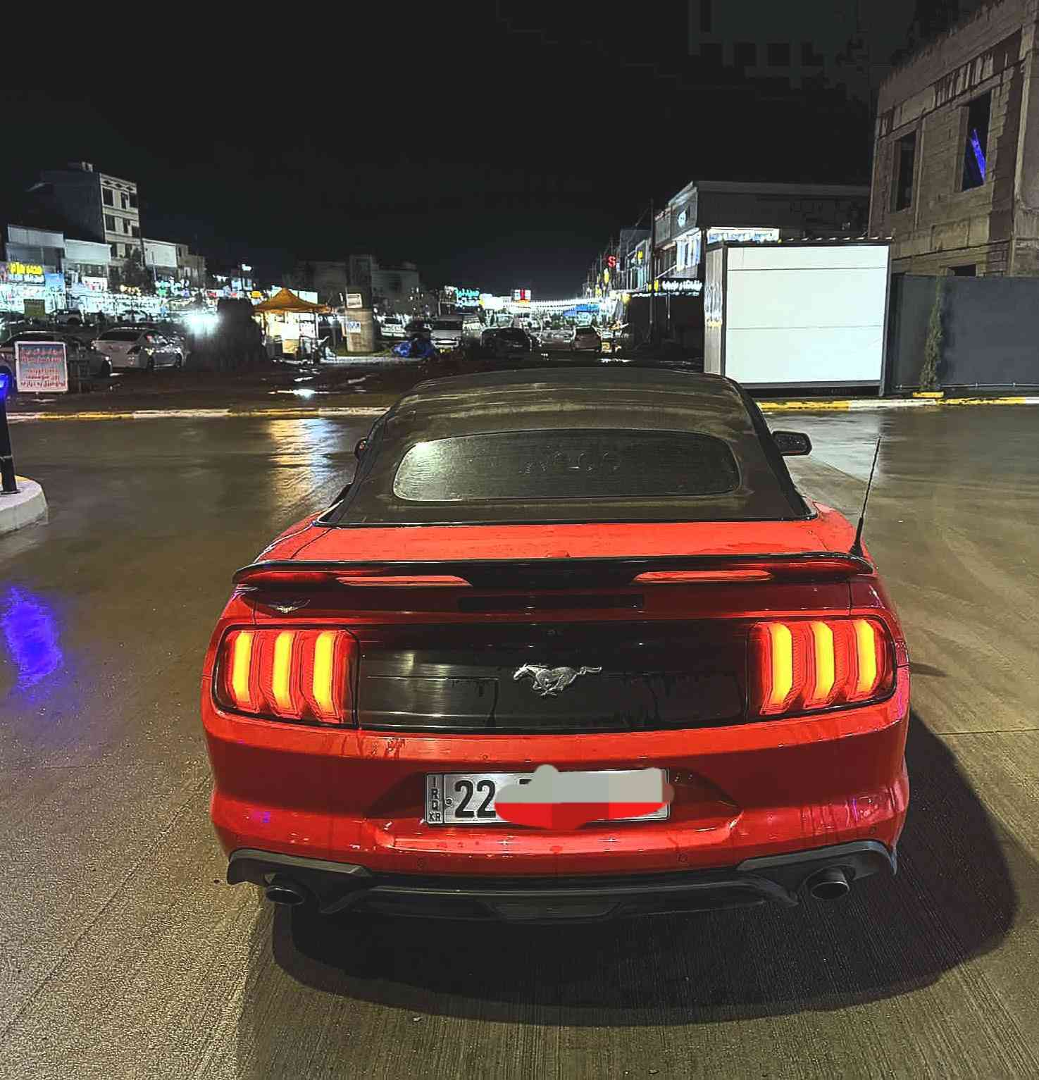 للبيع ب سعر مناسب 
Mustang 2018 eco boost i4 
ماشية ٧٠ ميل 
كير و محرك كل بشرط 
بدون دواخل و بدون ارباك 
بونت و جاملغ صبغ و جاملغ خلفي 
سيارة جديد دواخل جلد احمر 
سعر ١٣٨ بيها مجال بسيط 
رقم اربيل و مكاني اربيل 
خابرني عل واتس اب 
*********** واتس اب
