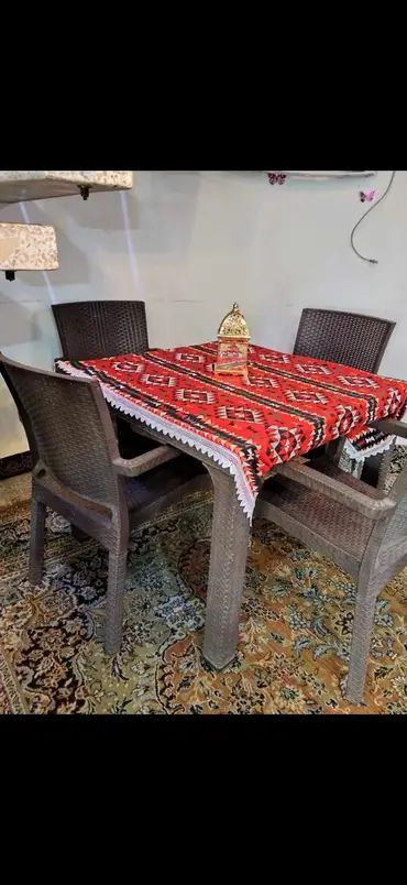 #للبيع  ميز وكراسي عدد 4 نايلون ثقيل باب اول ما بيهم اي عيب السعر 50 الشراي خاص العنوان حي الاعلام #متابعه للحساب فضلاً وليس أمرا


**إذا كنت صاحب هذا الإعلان وتريد حذفه لأي سبب، رجاءا أرسل رسالة إلى الدعم الفني**