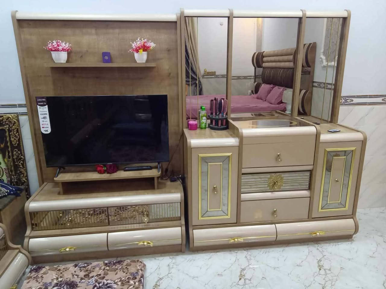 غرفه نوم للبيع نظيفه تركيه ١١ قطعه 
 ومرتبه سعرها مليون و٨٠٠ بي مجال لشراي رقم الهاتف للاستفسار ***********
عنوان عنوان رمادي خمسه كيلو
