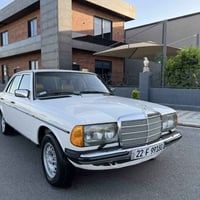 Mercedes Benz E300d 1984 موديل 1984 دخول جديد  محرك گير بيلاد تبريد شغ...