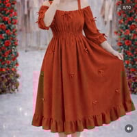 فستان فيونكة • فري سايز • ايروبين