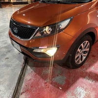 كيا سبورتج 2015 خليجي مكفوله من الضرر والصبغ والفتح مكينه كير كفاله بد...