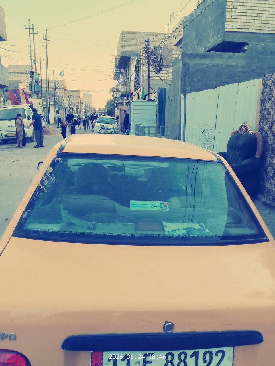 سيارة سايبا موديل 2013 للبيع
السيارة بيها خير ونظيفة، بيها تبخير، والتبريد يحتاج تصليح.
السعر والمعلومات بالتفصيل على الخاص.
📞 للتواصل: ***********
العنوان بغداد جكوك
