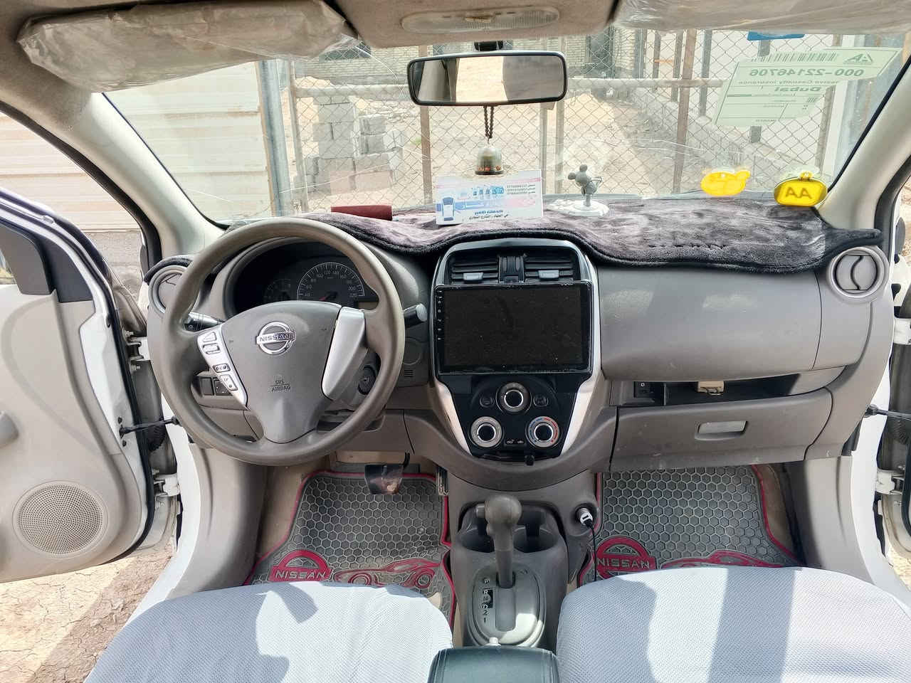 سلام عليكم اخوان نيسان سني هندي باليته زركه 2018 اخوان بيها طخه بالجها العكس السايق ومصلحها بدون دواخل وبيها تلحيضات كير محرك تبريد كفاله تخم تاير جديد حداديه صدر خلفي امامي جديد رقم بغداد باسمي العنوان ابو غريب الشهداء السعر 90وبيها مجال شي بصيط ***********
