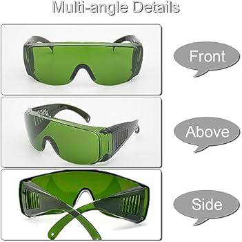 نظارات حماية العين من الليزر، مصممة لحماية العيون من الأضواء القوية أو الإشعاعات الناتجة عن أجهزة الليزر. 
نوع المنتج: نظارات أمان لحماية العين من الليزر. 
الاستخدامات: تستخدم بشكل شائع مع آلات الحفر والنقش بالليزر، أو أثناء علاجات التجميل بالليزر وإزالة الشعر. 
المميزات: توفر حماية لمجموعة واسعة من الأطوال الموجية (مثل 190-1800 نانومتر أو 405-1064 نانومتر).


**إذا كنت صاحب هذا الإعلان وتريد حذفه لأي سبب، رجاءا أرسل رسالة إلى الدعم الفني**