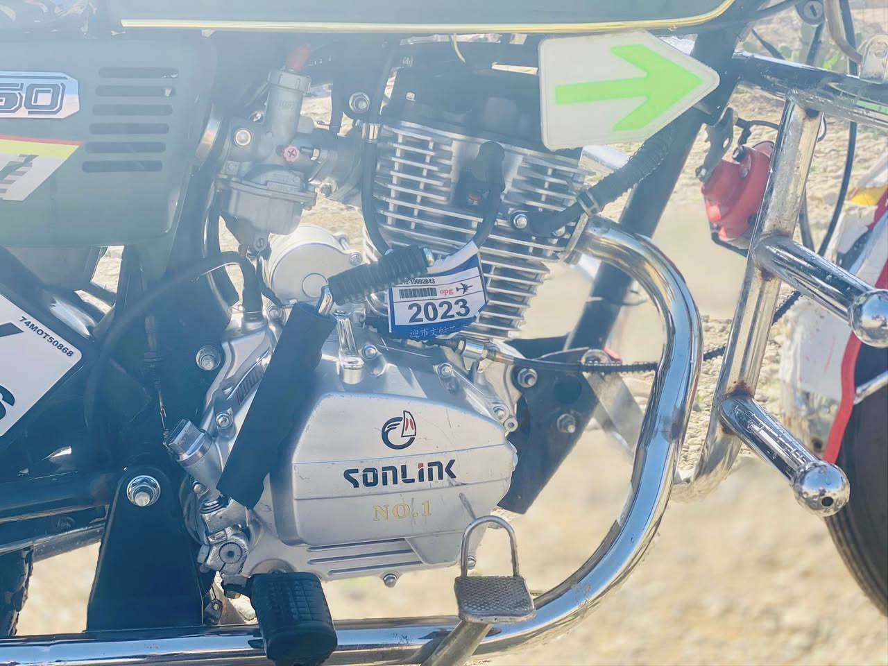 السلام عليكم 
ماطور ايراني للبيع ويرهم مراوس حسب القناعه   السعر(750)وبي مجال
1-المحرك والكير مكفول نشاط ونعومه 
2-الباتري جديد
3-صالنصه رياضي جديد
4-عقل رياضي جديد
5-سكان رياضي 3 قطع
6-الكهربائيات كلها شغاله 
7-تواير جديده
8- الماطور جديد وجاهز من كلشي ما ينقصه برغي واحد اقره المنشور ولو عجبك تعال افحص واقتنع وبيك خير وتدلل
 ***********
