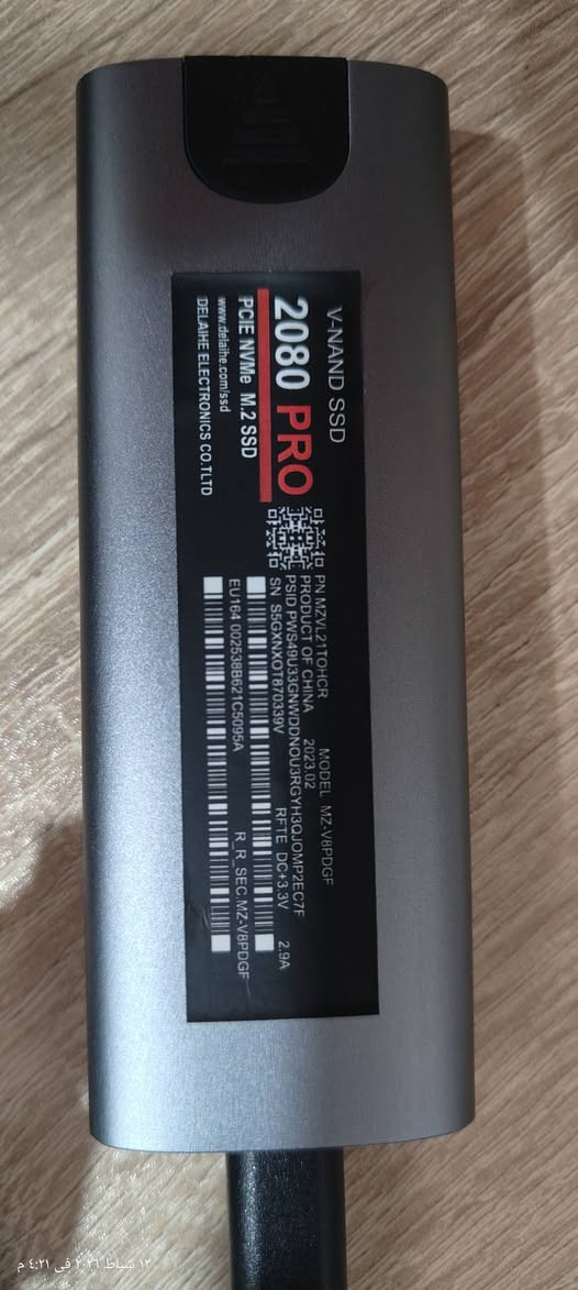 هارد M.2 ) 1T ) مع الراك
ابيع لأعلى سعر 
جديد شرط الفحص من يجيك المندوب


**إذا كنت صاحب هذا الإعلان وتريد حذفه لأي سبب، رجاءا أرسل رسالة إلى الدعم الفني**