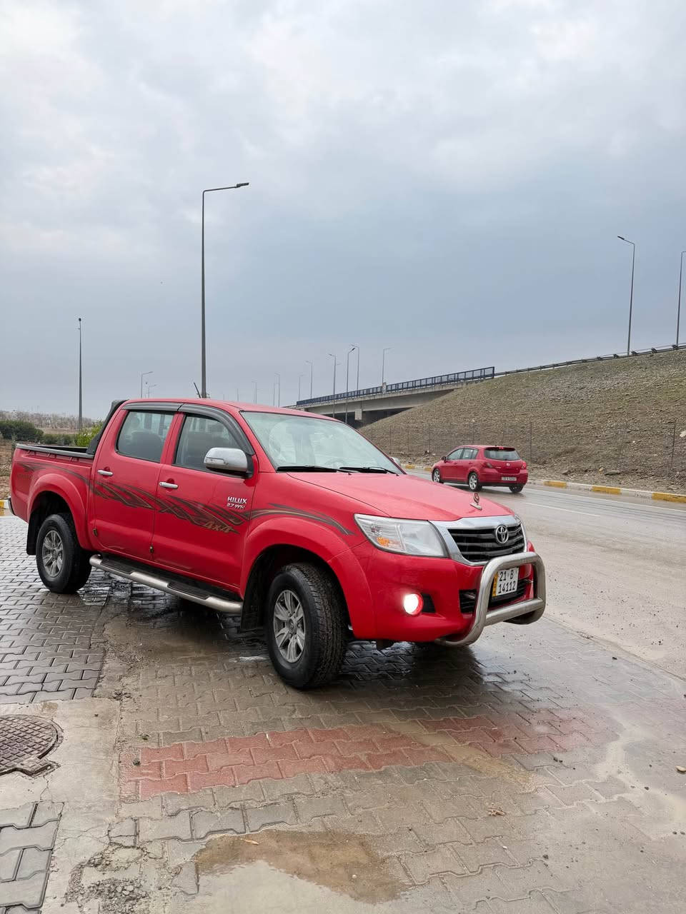 بۆ فرۆشتن تۆیۆتا هایلۆکس 
مۆدیل : ٢٠١٤
تۆماتیک 
پارچە رەش لەسەر ساخی 
رەقەموو سەنەویی نوییە 
گیروو مەکینە و تەقەو رەقە بەشەرت 
شوین هەولیر *********** أربيل, العراق
