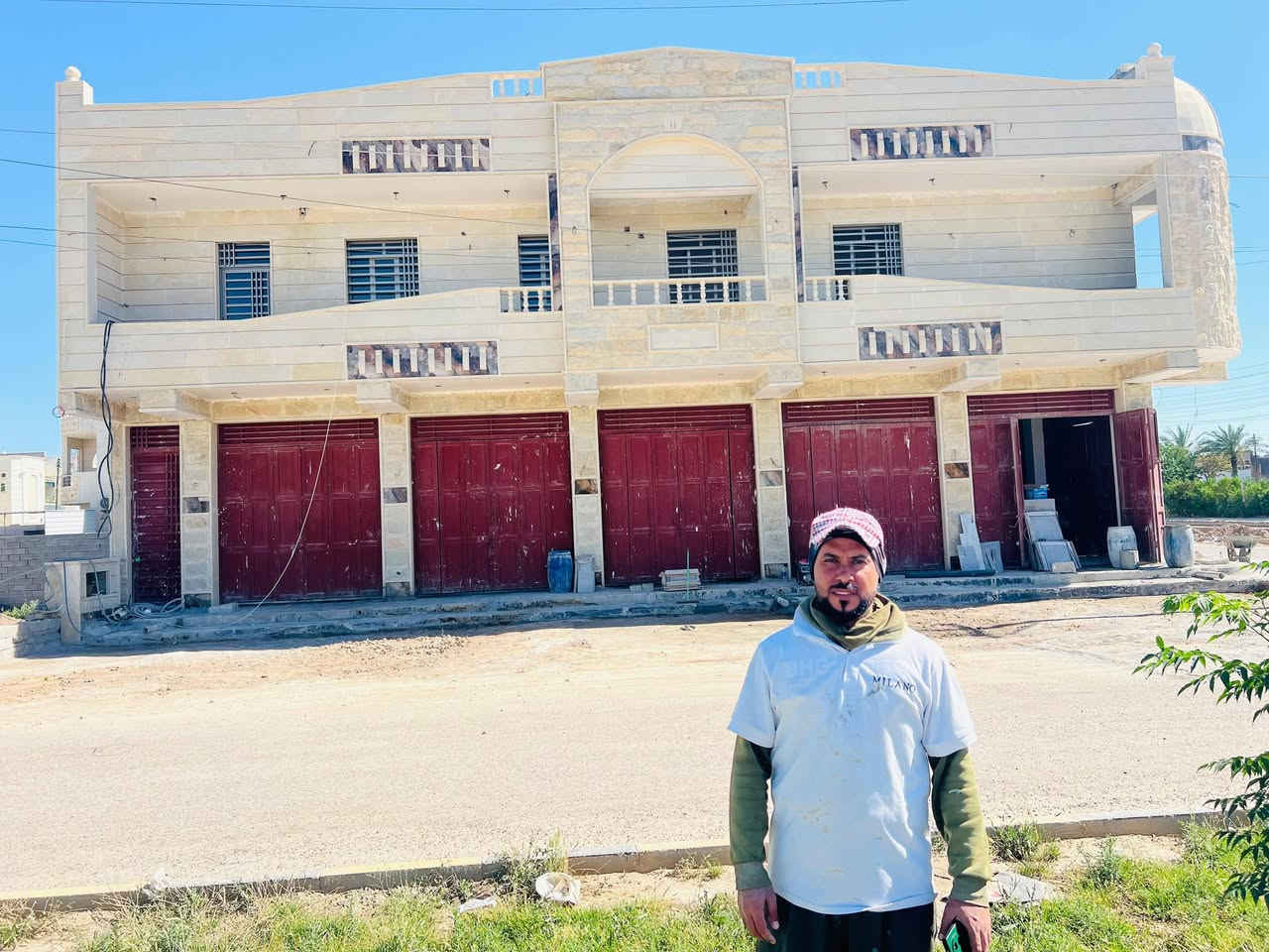 الحمد لله دائما وابدا انجاز عملنا عمارة
الأستاذ العم لطيف ابو أوس الف مبارك والله يتمم لكم على خير ان شاء الله  من يرغب في العمل الاتصال على الرقم
*********** /***********
