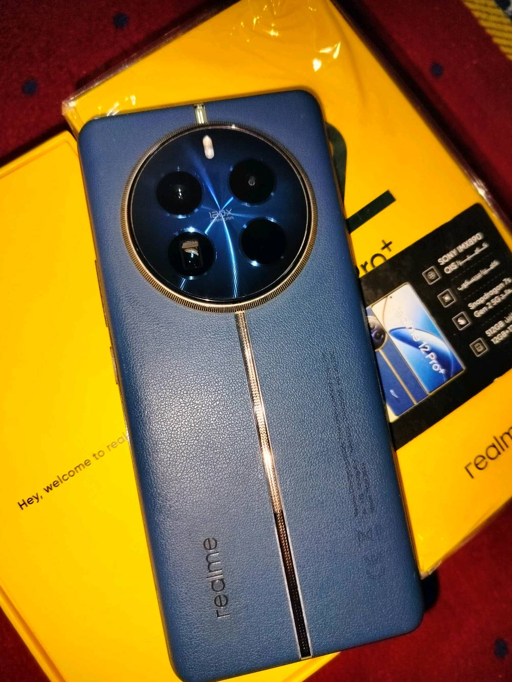 ريلمي 12 برو بلص ذاكره 512 فول وملحقات كامله مكاني بابل ناحية الطليعة  ***********