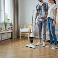 مكنسة ٢×١ • وضع يدوي • توصيل مجاني